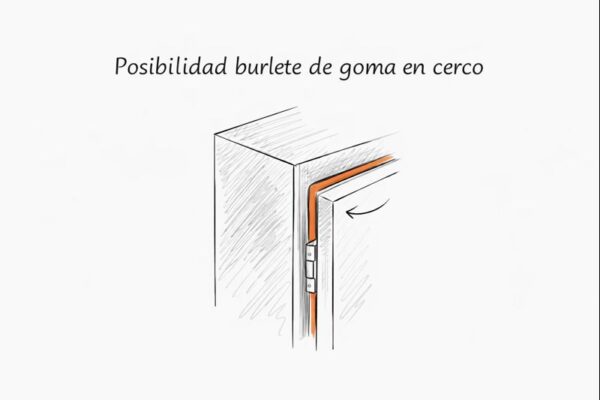 BURLETE GOMA EN CERCO