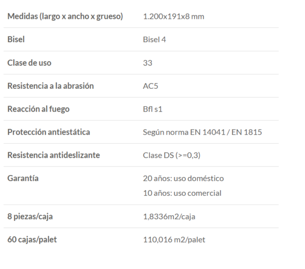 ESPECIFICIACIONES