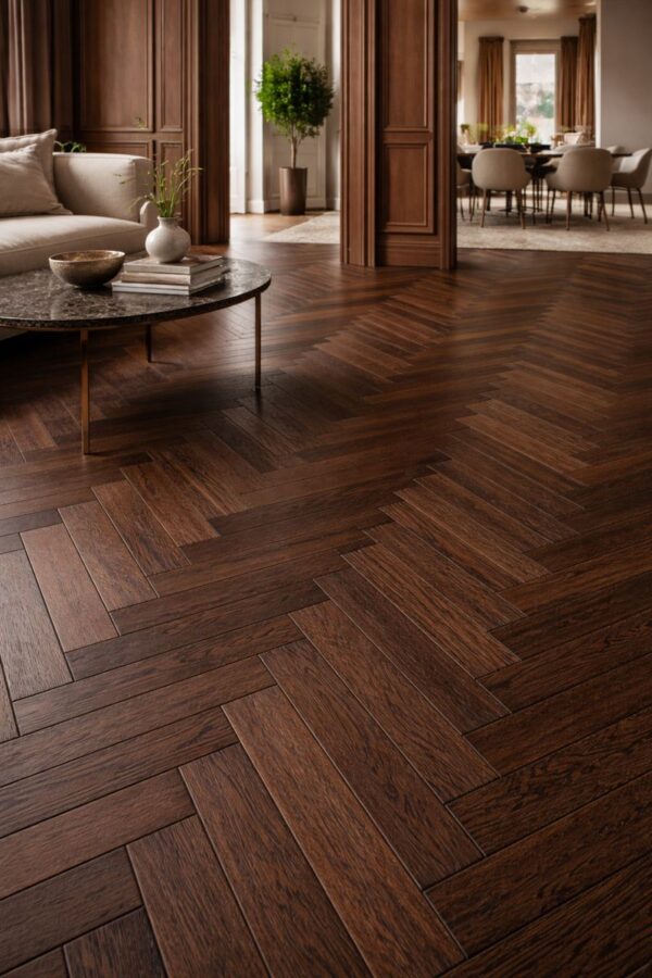 INSTALACION TARIMA INTERIOR WENGUE MACIZO